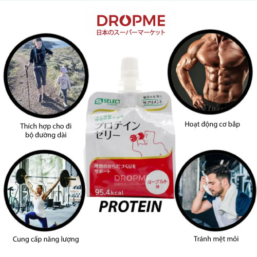 Thạch dinh dưỡng cho người vận động cơ bắp S SELECT PROTEIN JELLY DRINK